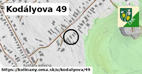 Kodályova 49, Kolíňany