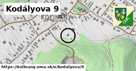 Kodályova 9, Kolíňany