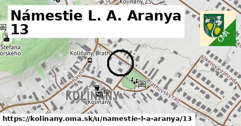 Námestie L. A. Aranya 13, Kolíňany