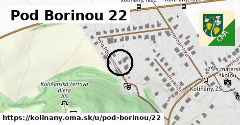 Pod Borinou 22, Kolíňany