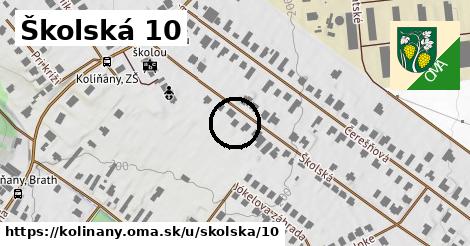 Školská 10, Kolíňany