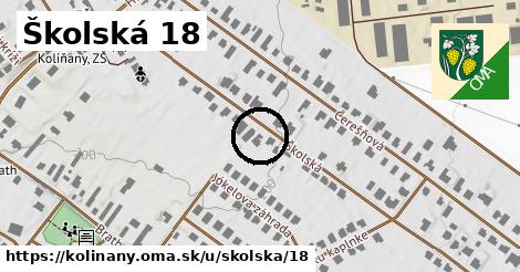 Školská 18, Kolíňany