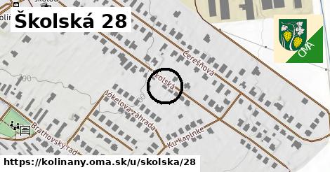 Školská 28, Kolíňany