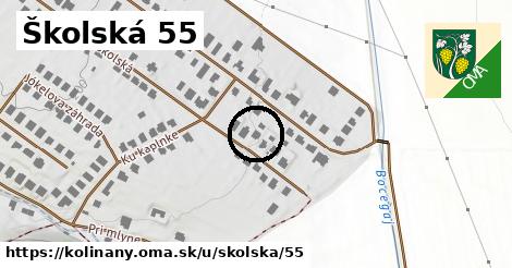 Školská 55, Kolíňany