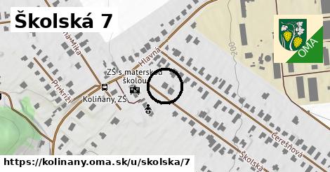 Školská 7, Kolíňany