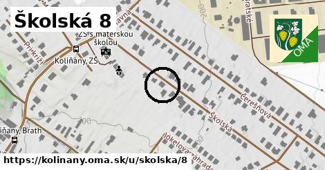 Školská 8, Kolíňany