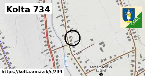 Kolta <span class="supisne">734</span>
