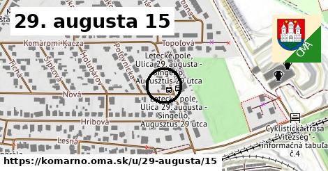 29. augusta 15, Komárno