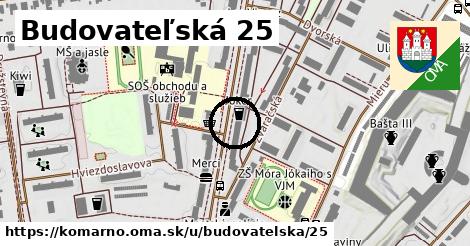 Budovateľská 25, Komárno