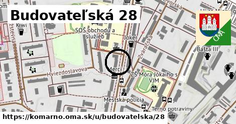 Budovateľská 28, Komárno