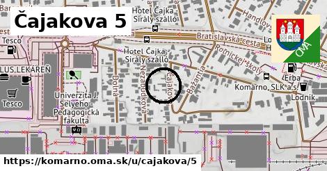 Čajakova 5, Komárno