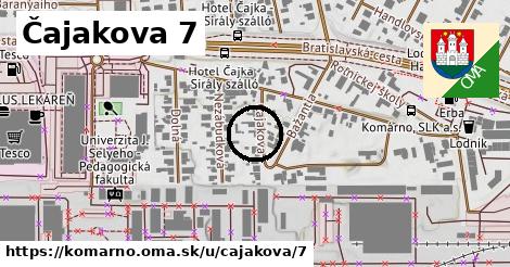 Čajakova 7, Komárno