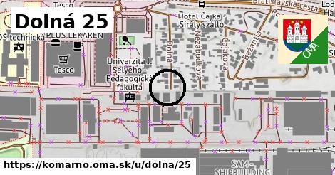Dolná 25, Komárno