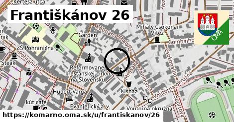 Františkánov 26, Komárno