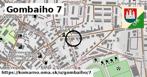 Gombaiho 7, Komárno