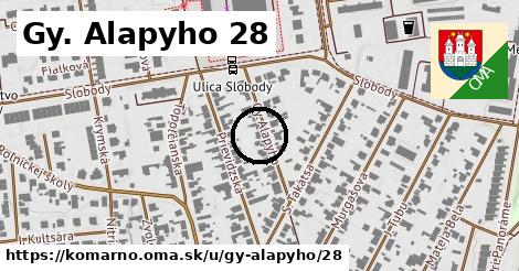 Gy. Alapyho 28, Komárno