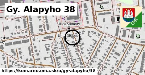 Gy. Alapyho 38, Komárno