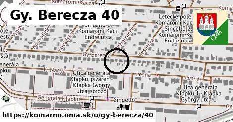 Gy. Berecza 40, Komárno