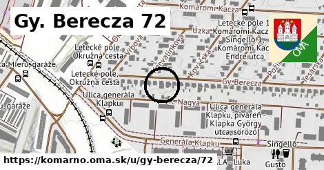 Gy. Berecza 72, Komárno