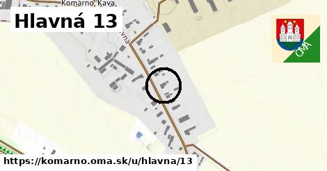 Hlavná 13, Komárno