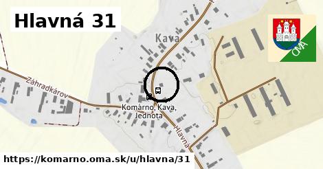 Hlavná 31, Komárno