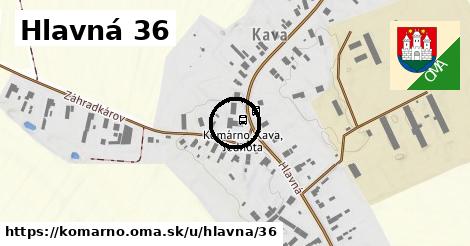 Hlavná 36, Komárno