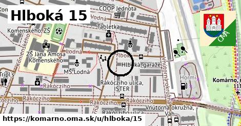 Hlboká 15, Komárno