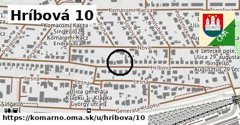 Hríbová 10, Komárno