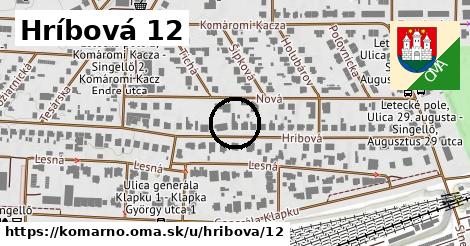 Hríbová 12, Komárno