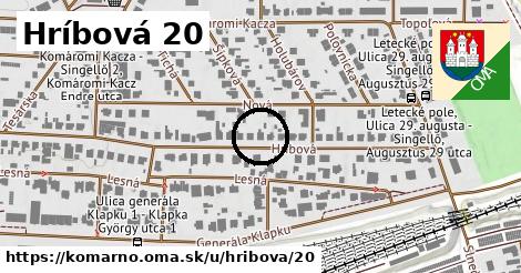 Hríbová 20, Komárno