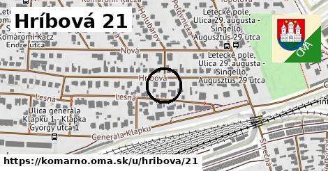 Hríbová 21, Komárno