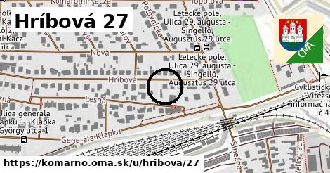 Hríbová 27, Komárno