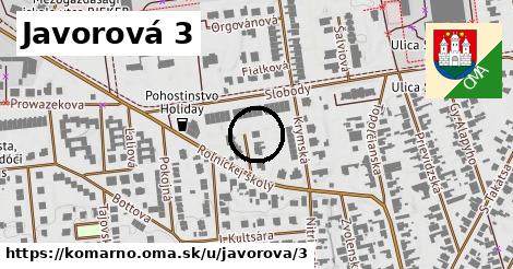 Javorová 3, Komárno