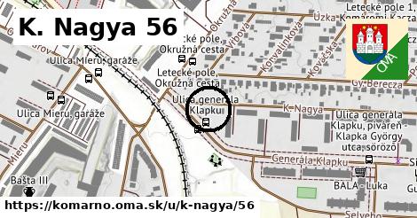 K. Nagya 56, Komárno