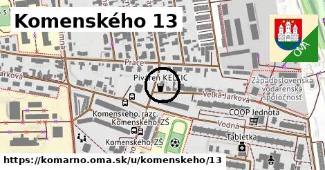 Komenského 13, Komárno