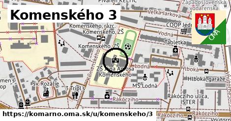 Komenského 3, Komárno