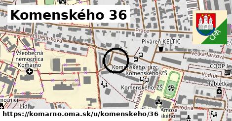 Komenského 36, Komárno