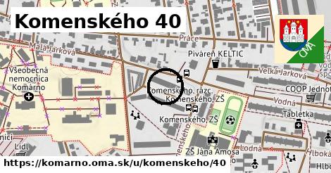 Komenského 40, Komárno