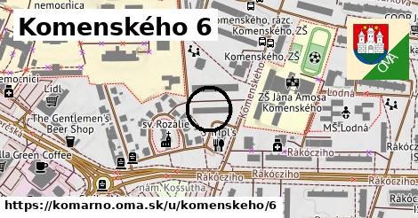 Komenského 6, Komárno