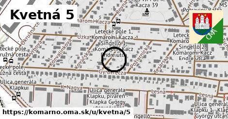 Kvetná 5, Komárno