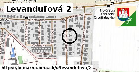 Levanduľová 2, Komárno