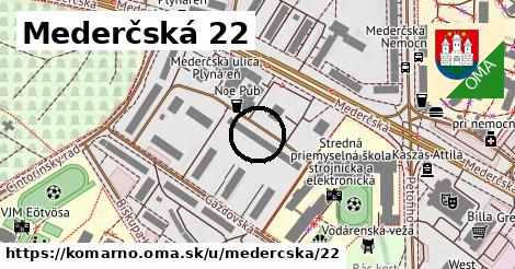 Mederčská 22, Komárno
