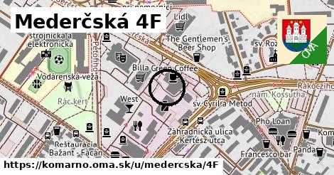 Mederčská 4F, Komárno