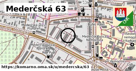 Mederčská 63, Komárno