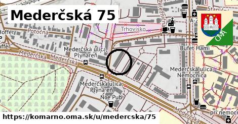 Mederčská 75, Komárno