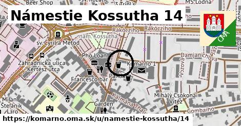 Námestie Kossutha 14, Komárno