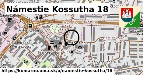 Námestie Kossutha 18, Komárno