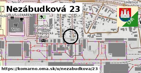 Nezábudková 23, Komárno