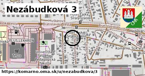 Nezábudková 3, Komárno
