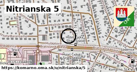 Nitrianska 5, Komárno